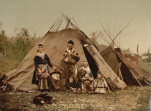 Samenfamilie um 1900