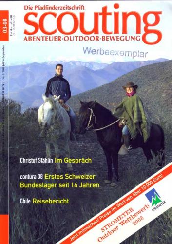 Pfadfinderzeitschrift Scouting 03-08